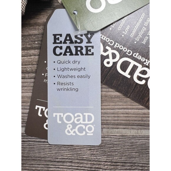 Toad & CO Wonderer Men's XXL Organic Cotton Gray Long Sleeve Button Up Shirt - Picture 14 of 16